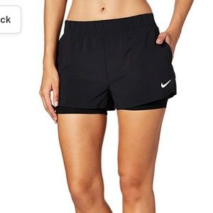 Nike Women’s Court Flex Tennis Shorts w/ built in spandex